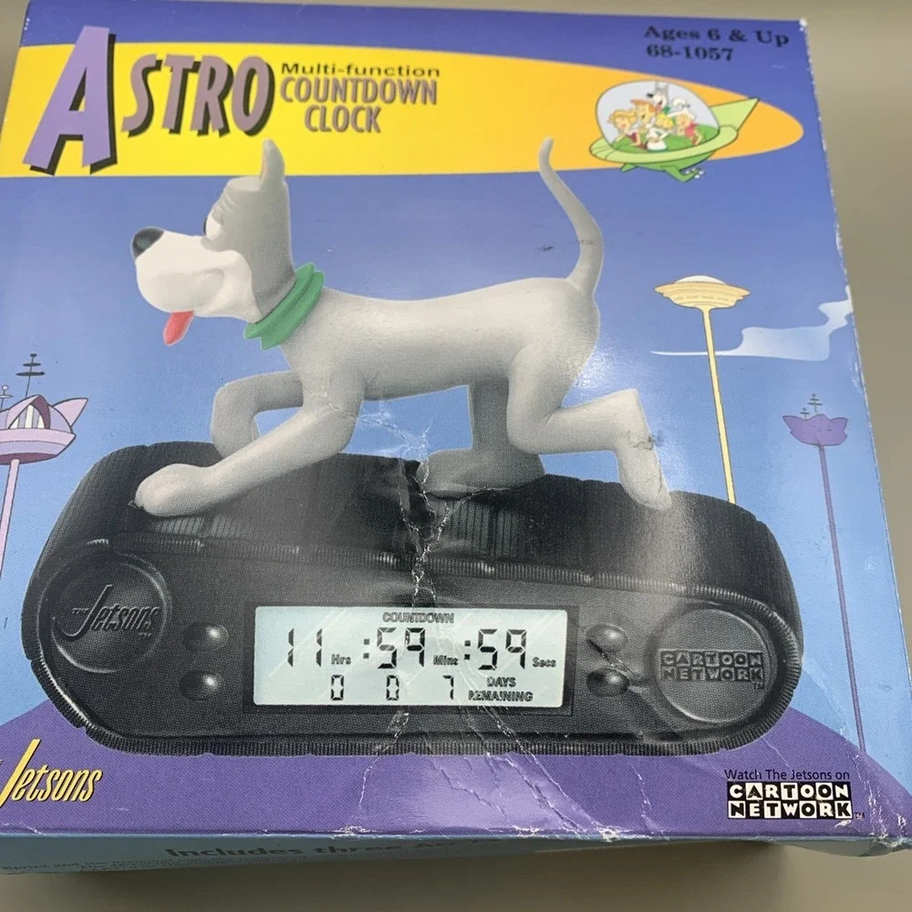 The Jetson's Astro Radioshack Countdown Clock‎ Ornament Vintage 1999